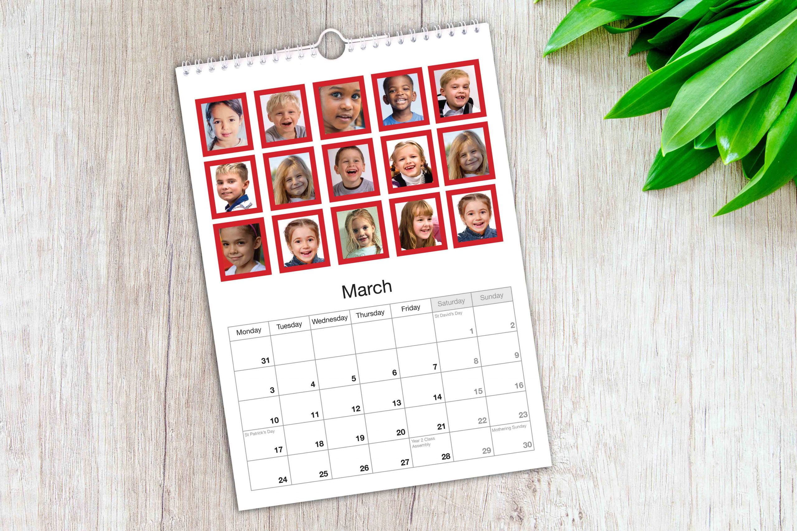 School Collage Calendar Calendars for Schools