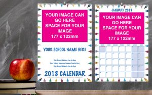 School Fundraising Calendar Design D